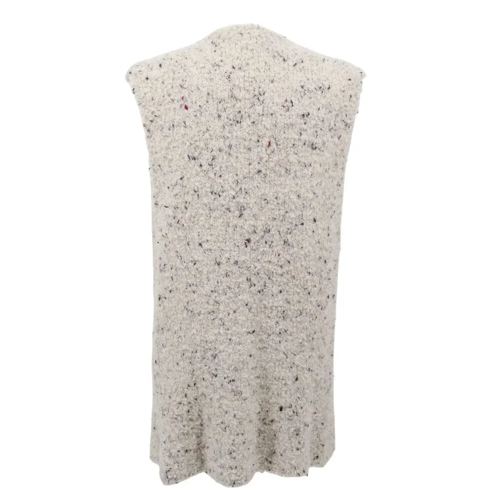 Sundance Alpaca Vest Womens S Cream Boho Earthy Rustic Neutral Simple Minimalist